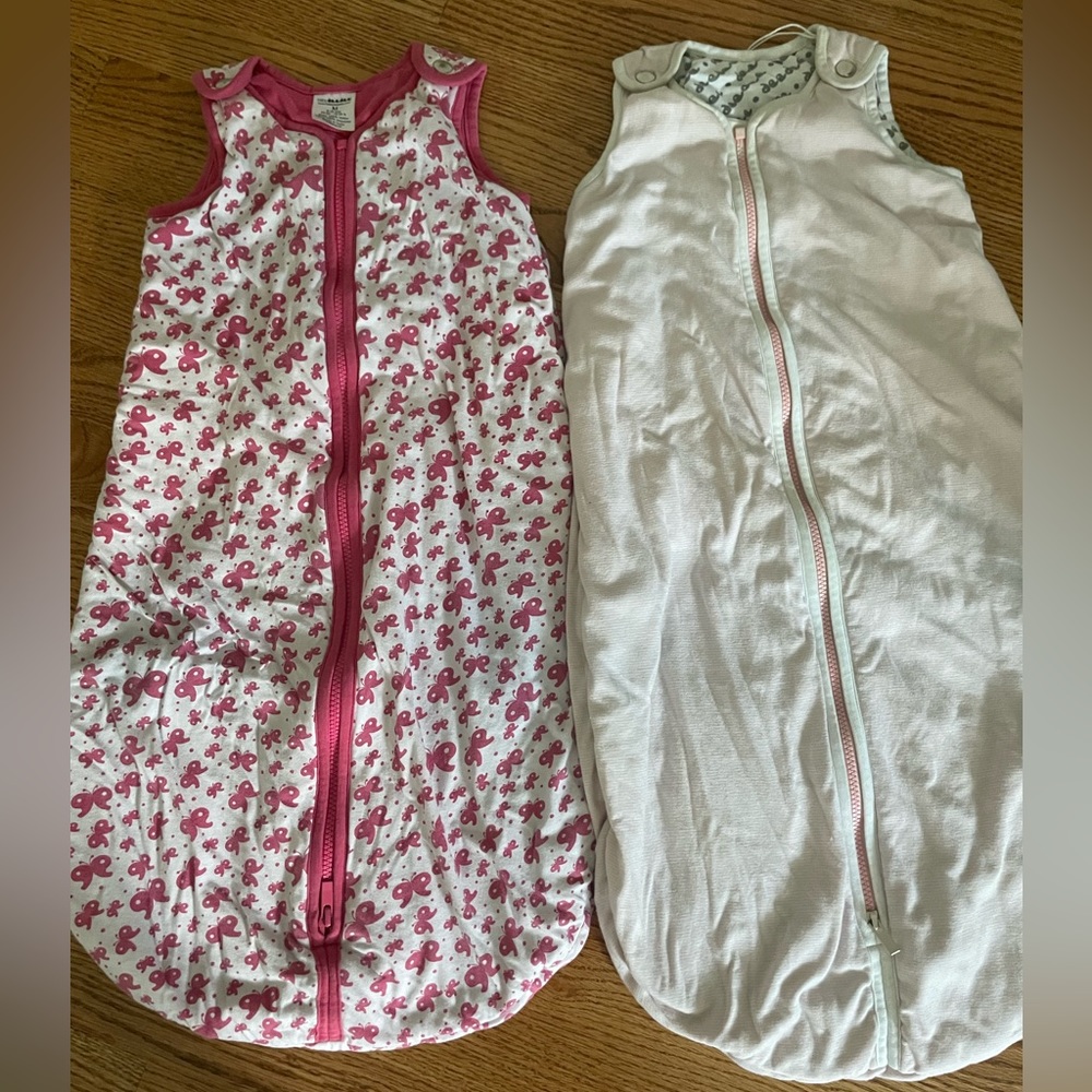 Baby Deedee sleep sacks, size medium